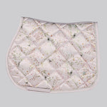 Dapplebay Dragonfly Meadow Jump Saddle Pad - Light Pink - Breeches.com - Equiluxe Tack