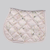 Dapplebay Dragonfly Meadow Jump Saddle Pad - Light Pink - Breeches.com - Equiluxe Tack