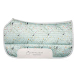 Dapplebay Dragonfly Meadow Western Saddle Pad - Green - Dapplebay - Equiluxe Tack