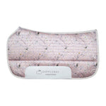 Dapplebay Dragonfly Meadow Western Saddle Pad - Light Pink - Breeches.com - Equiluxe Tack