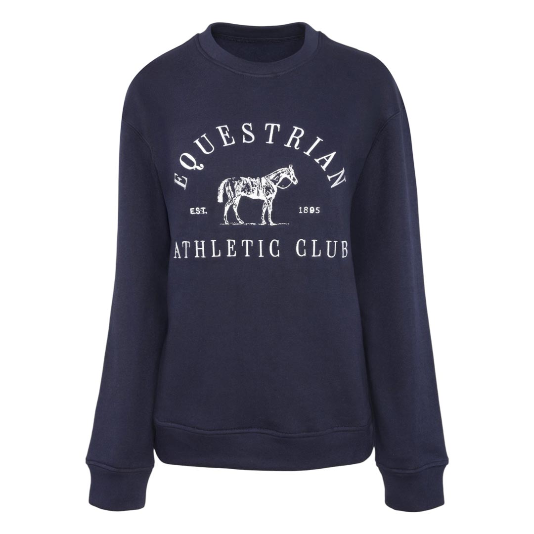 Dapplebay Equestrian Athletic Club Sweatshirt - Embroidery - Dapplebay - Equiluxe Tack
