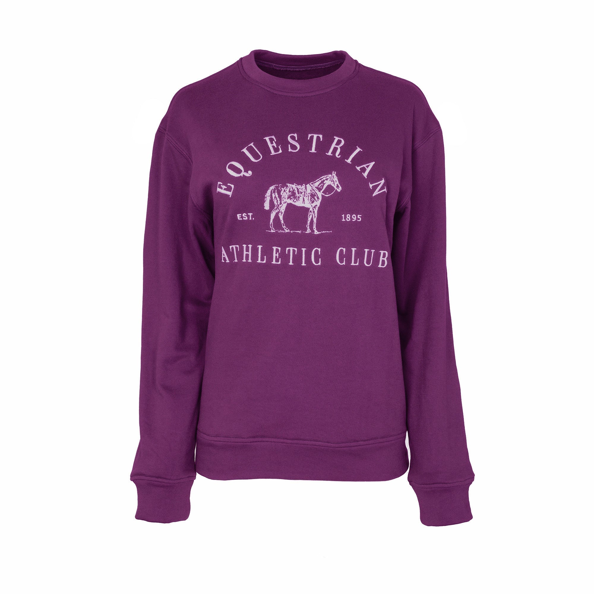 Dapplebay Equestrian Athletic Club Sweatshirt - Embroidery - Dapplebay - Equiluxe Tack