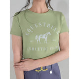 Dapplebay Equestrian Athletic Club Tee - Sage - Dapplebay - Equiluxe Tack