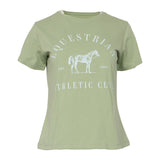 Dapplebay Equestrian Athletic Club Tee - Sage - Dapplebay - Equiluxe Tack