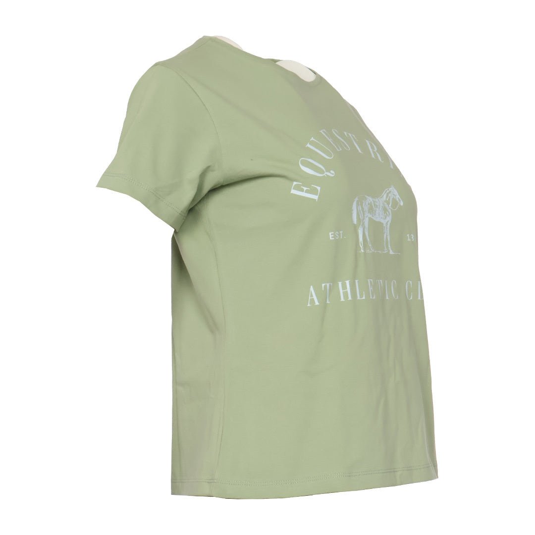 Dapplebay Equestrian Athletic Club Tee - Sage - Dapplebay - Equiluxe Tack