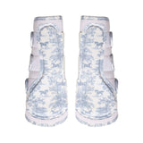 Dapplebay Equestrian Toile Airflow Brush Boots - Moonrise - Breeches.com - Equiluxe Tack