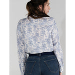 Dapplebay Equestrian Toile Breezy Button Up Top - Moonrise - Breeches.com - Equiluxe Tack