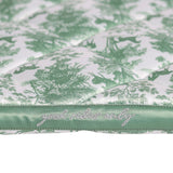 Dapplebay Equestrian Toile Pony Saddle Pad - Green/White - Dapplebay - Equiluxe Tack
