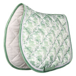 Dapplebay Equestrian Toile Pony Saddle Pad - Green/White - Dapplebay - Equiluxe Tack