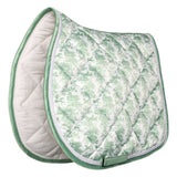Dapplebay Equestrian Toile Pony Saddle Pad - Green/White - Dapplebay - Equiluxe Tack