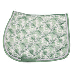 Dapplebay Equestrian Toile Pony Saddle Pad - Green/White - Dapplebay - Equiluxe Tack