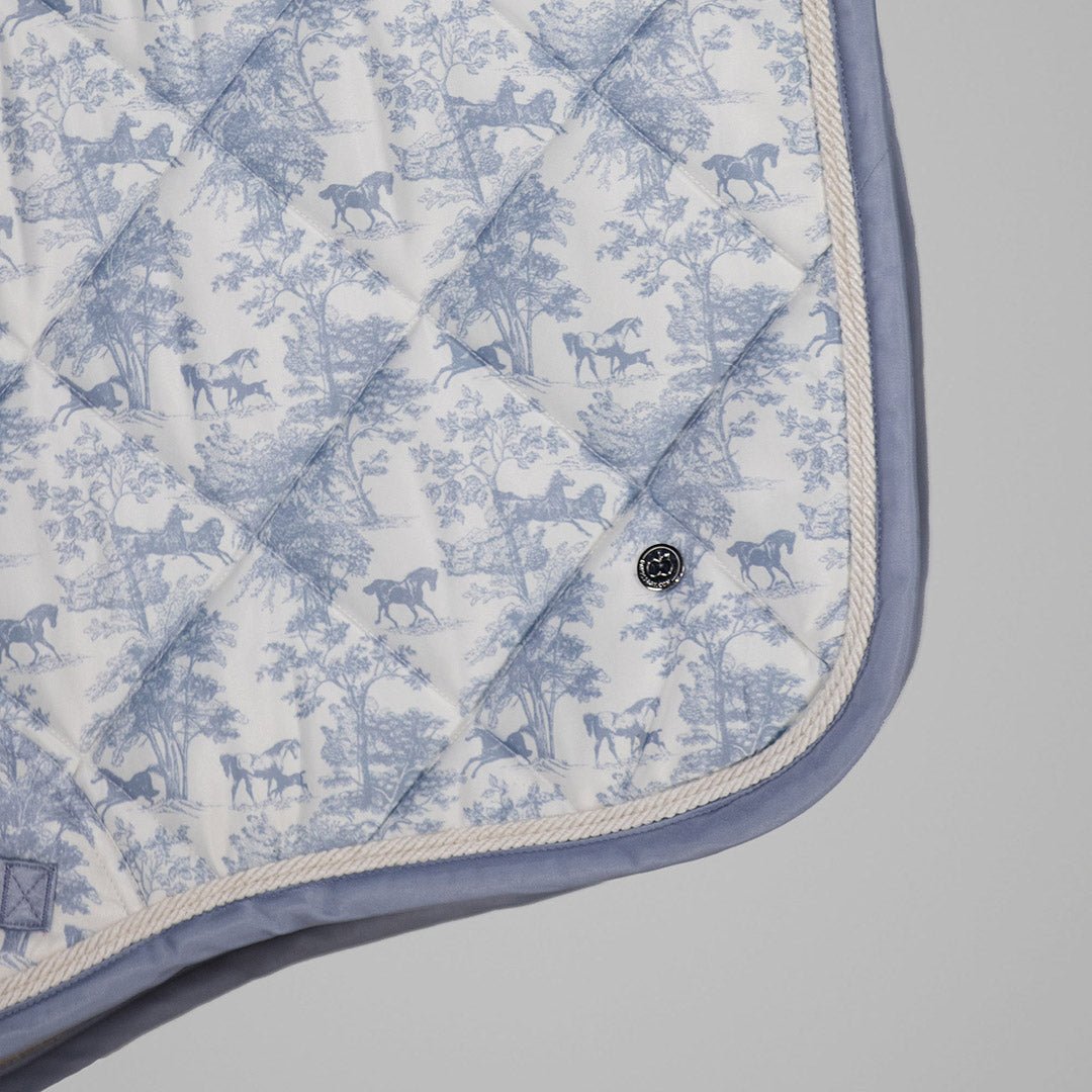 Dapplebay Equestrian Toile XC Saddle Pad - Moonrise - Breeches.com - Equiluxe Tack