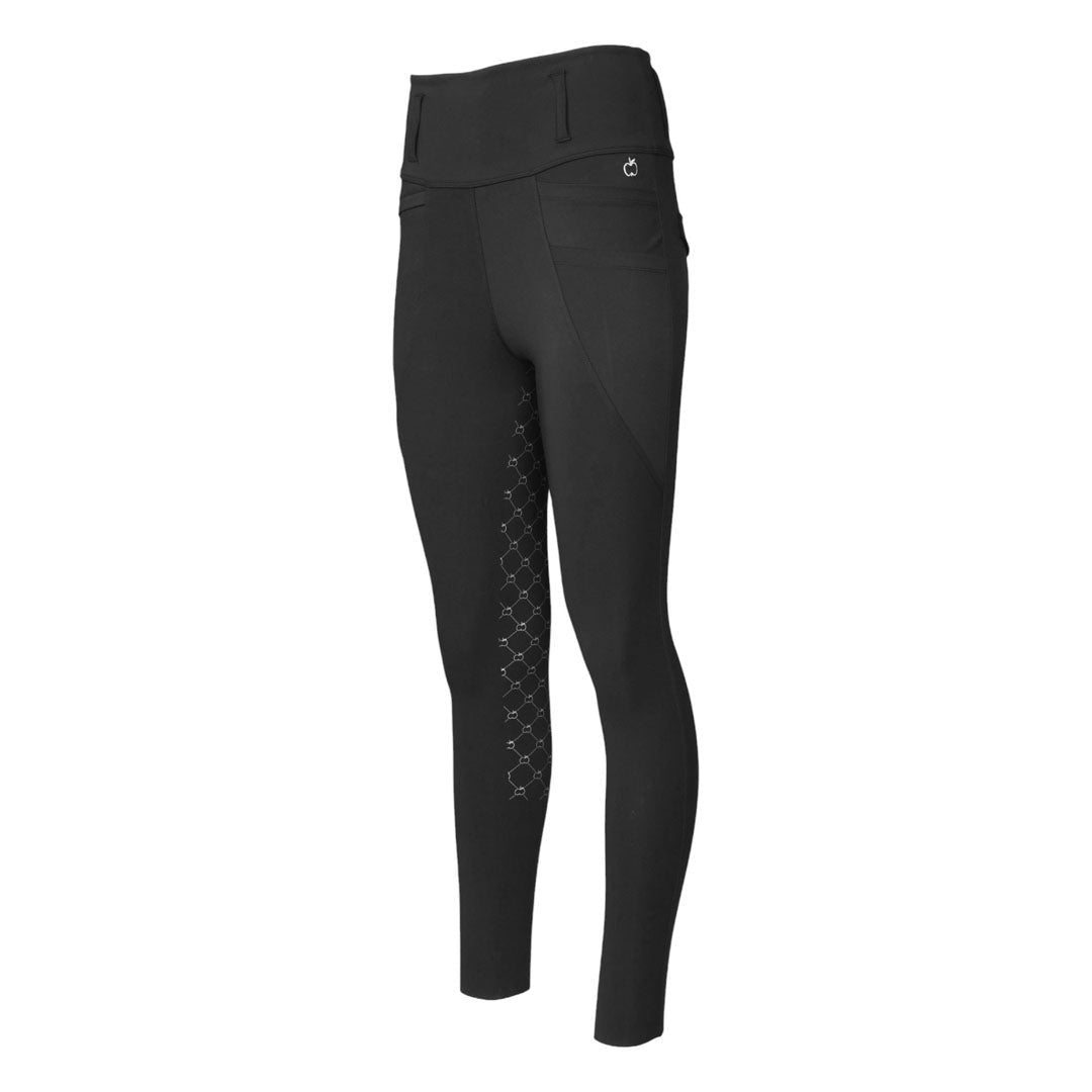 Dapplebay Essential Full Seat Tights - Black - Dapplebay - Equiluxe Tack