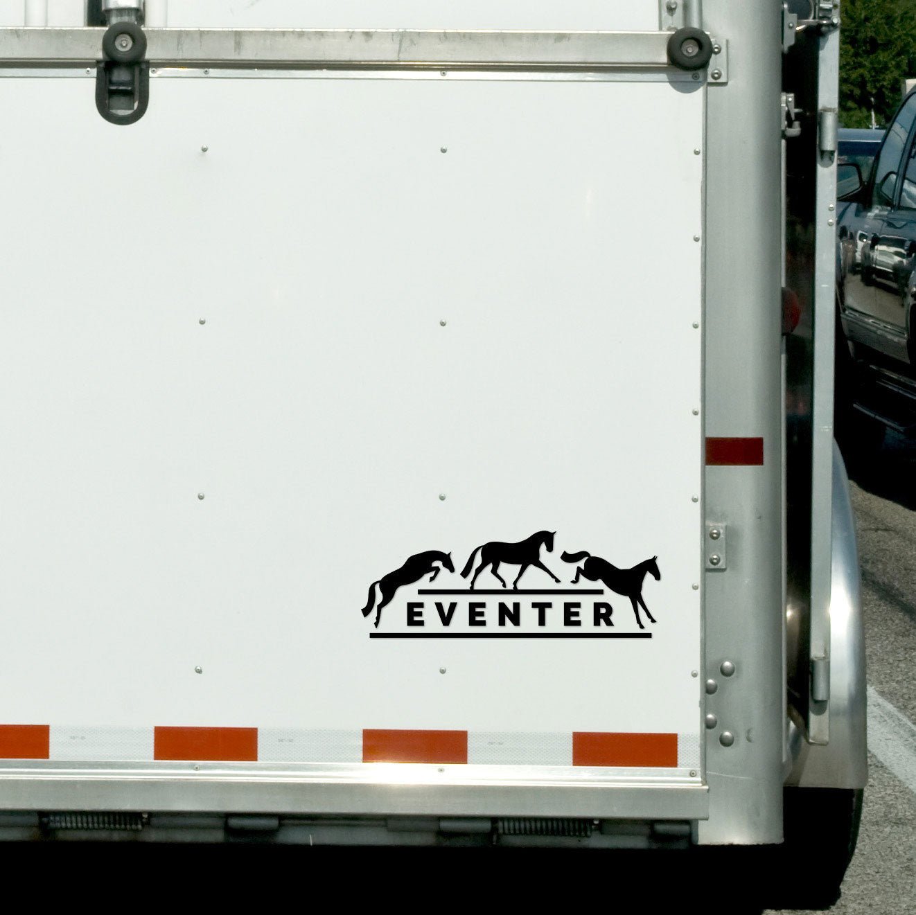 Dapplebay Eventer - Vinyl Decal - Black - Dapplebay - Equiluxe Tack