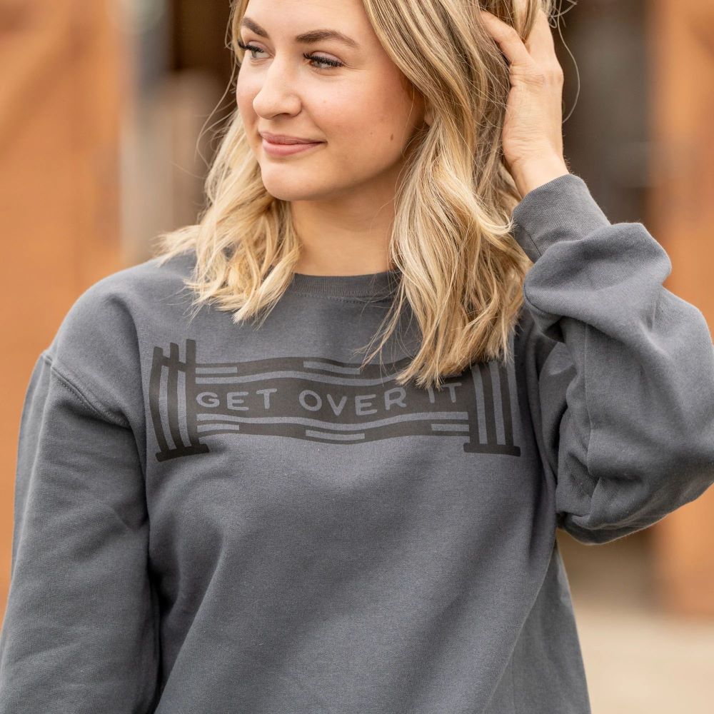 Dapplebay Get Over It Sweatshirt - Dapplebay - Equiluxe Tack
