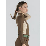 Dapplebay Grace 1/4 Zip LS Riding Top - Chestnut/Spring Plaid - Dapplebay - Equiluxe Tack