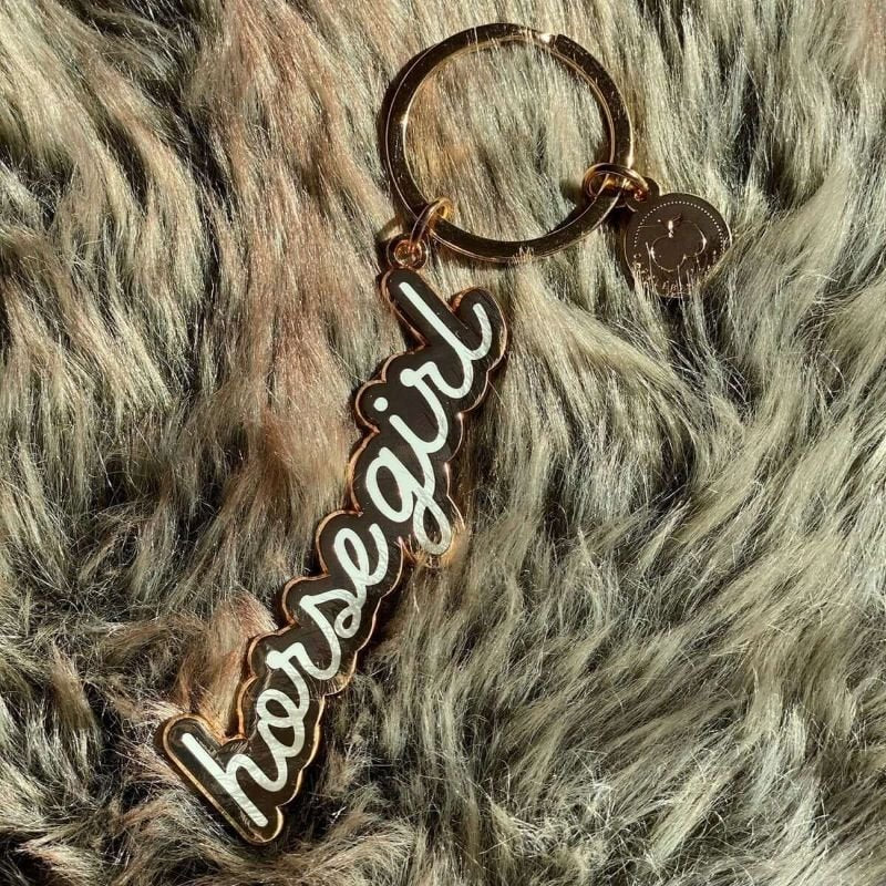 Dapplebay Horse Girl - Keychain - Dapplebay - Equiluxe Tack