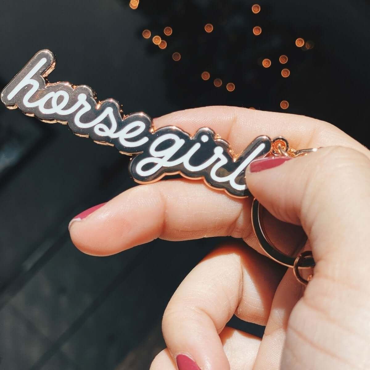 Dapplebay Horse Girl - Keychain - Dapplebay - Equiluxe Tack