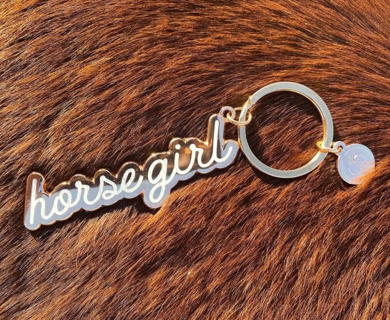 Dapplebay Horse Girl - Keychain - Dapplebay - Equiluxe Tack