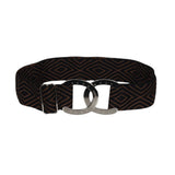 Dapplebay Horse Shoe Belt- Diamond-Black - Equiluxe Tack