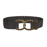 Dapplebay Horse Shoe Belt - Key - Graphite - Dapplebay - Equiluxe Tack