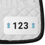 Dapplebay Horse Show Number Pins - Blue Ribbon - Dapplebay - Equiluxe Tack