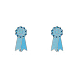 Dapplebay Horse Show Number Pins - Blue Ribbon - Dapplebay - Equiluxe Tack