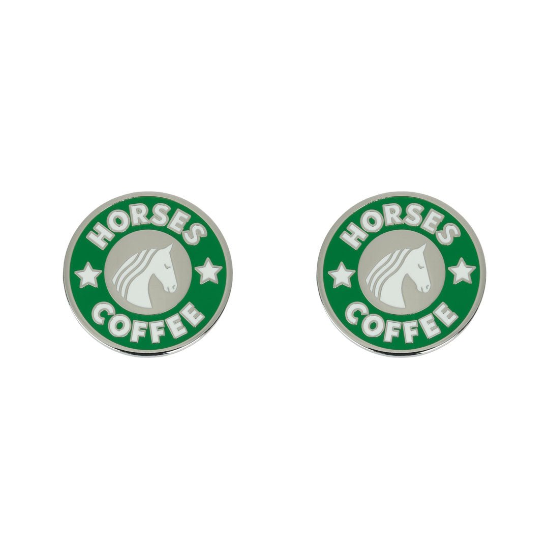 Dapplebay Horse Show Number Pins - Horses & Coffee - Dapplebay - Equiluxe Tack