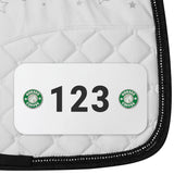 Dapplebay Horse Show Number Pins - Horses & Coffee - Dapplebay - Equiluxe Tack