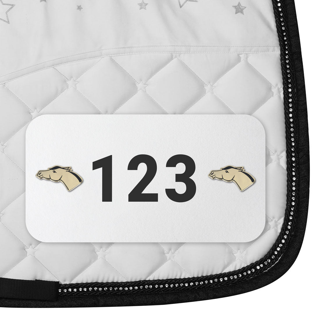 Dapplebay Horse Show Number Pins - Moody Mare - Dapplebay - Equiluxe Tack