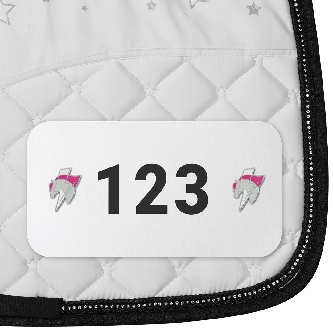 Dapplebay Horse Show Number Pins - Pony Power - Dapplebay - Equiluxe Tack