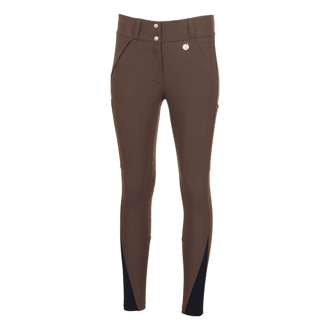 Dapplebay Hybrid Silicone Full Seat Breeches - Chestnut - Dapplebay - Equiluxe Tack