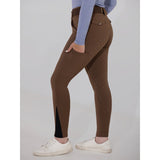 Dapplebay Hybrid Silicone Full Seat Breeches - Chestnut - Dapplebay - Equiluxe Tack