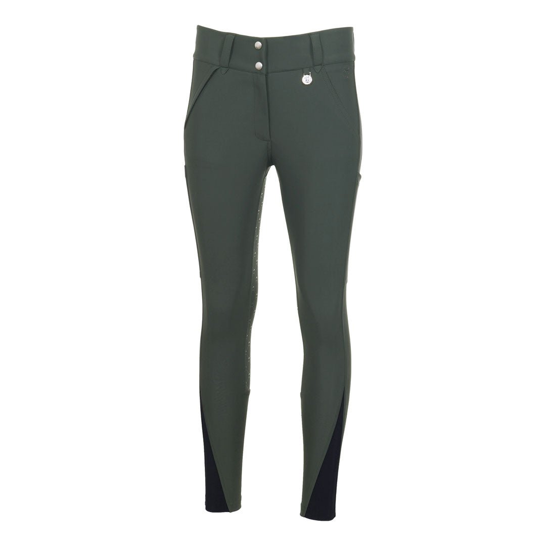 Dapplebay Hybrid Silicone Full Seat Breeches - Rosemary - Dapplebay - Equiluxe Tack