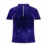Dapplebay Kids Constellation 1/4 Zip - Short Sleeve - Dapplebay - Equiluxe Tack