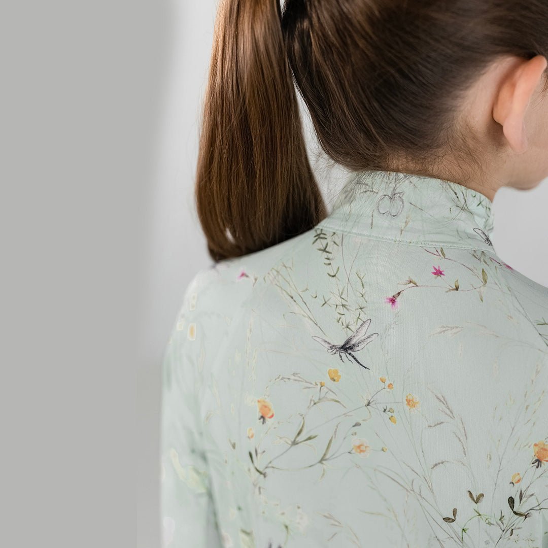 Dapplebay Kids Dragonfly Meadow 1/4 Zip - Long Sleeve - Breeches.com - Equiluxe Tack