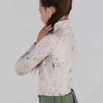 Dapplebay Kids Dragonfly Meadow 1/4 Zip LS Riding Top-Light Pink - Equiluxe Tack