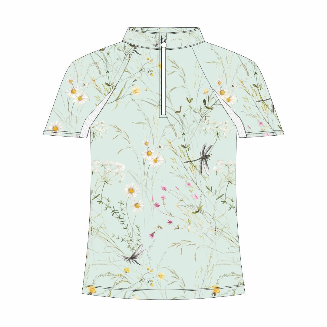 Dapplebay Kids Dragonfly Meadow 1/4 Zip - Short Sleeve - Dapplebay - Equiluxe Tack