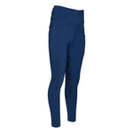 Dapplebay Kids Equestrian Toile Essential Tights - Bright Navy - Dapplebay - Equiluxe Tack