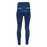 Dapplebay Kids Equestrian Toile Essential Tights - Bright Navy - Dapplebay - Equiluxe Tack