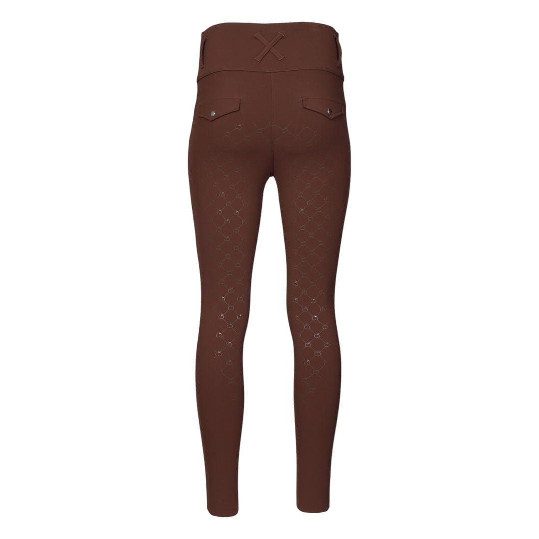 Dapplebay Kids Essential Full Seat Tights - Chocolate - Dapplebay - Equiluxe Tack