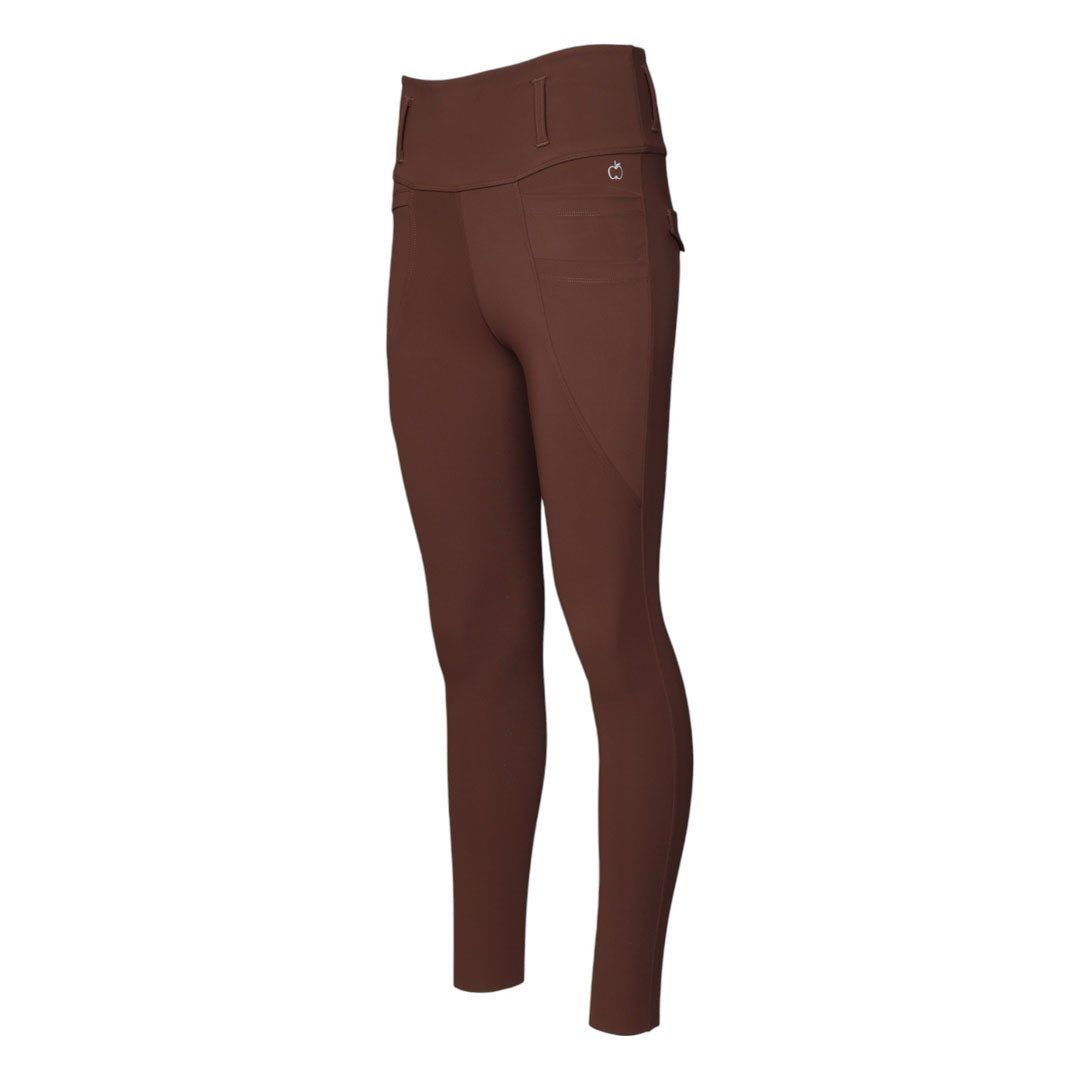 Dapplebay Kids Essential Full Seat Tights - Chocolate - Dapplebay - Equiluxe Tack