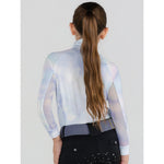 Dapplebay Kids Opalite Skies 1/4 Zip LS Riding Top - Breeches.com - Equiluxe Tack