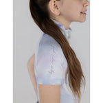 Dapplebay Kids Opalite Skies 1/4 Zip SS Riding Top - Breeches.com - Equiluxe Tack