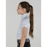 Dapplebay Kids Opalite Skies 1/4 Zip SS Riding Top - Breeches.com - Equiluxe Tack