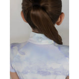 Dapplebay Kids Opalite Skies 1/4 Zip SS Riding Top - Breeches.com - Equiluxe Tack