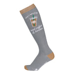 Dapplebay Knit Boot Socks - Iced Coffee & Horses - Dapplebay - Equiluxe Tack