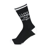 Dapplebay Knit Crew Socks - I Like Horses - Dapplebay - Equiluxe Tack