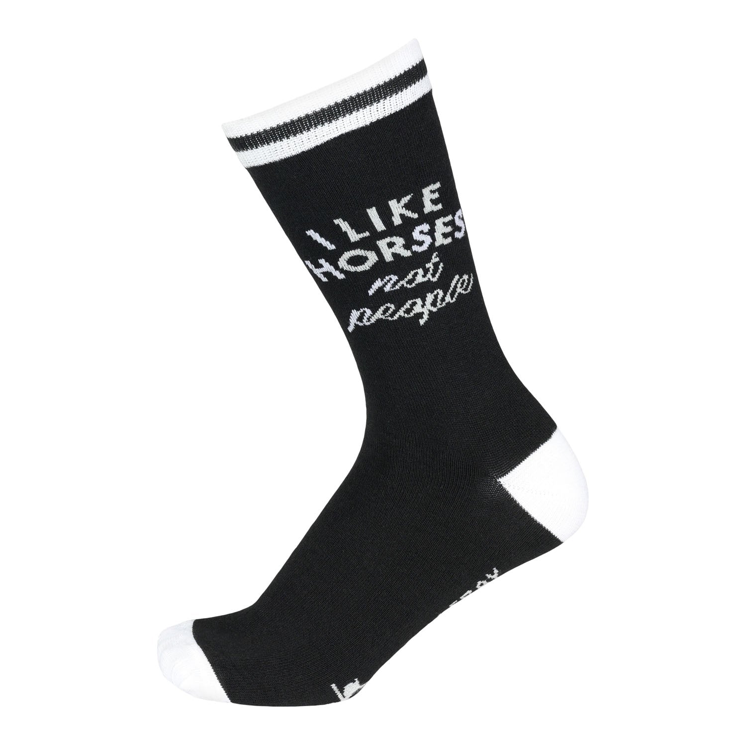 Dapplebay Knit Crew Socks - I Like Horses - Dapplebay - Equiluxe Tack