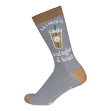 Dapplebay Knit Crew Socks - Iced Coffee & Horses - Dapplebay - Equiluxe Tack